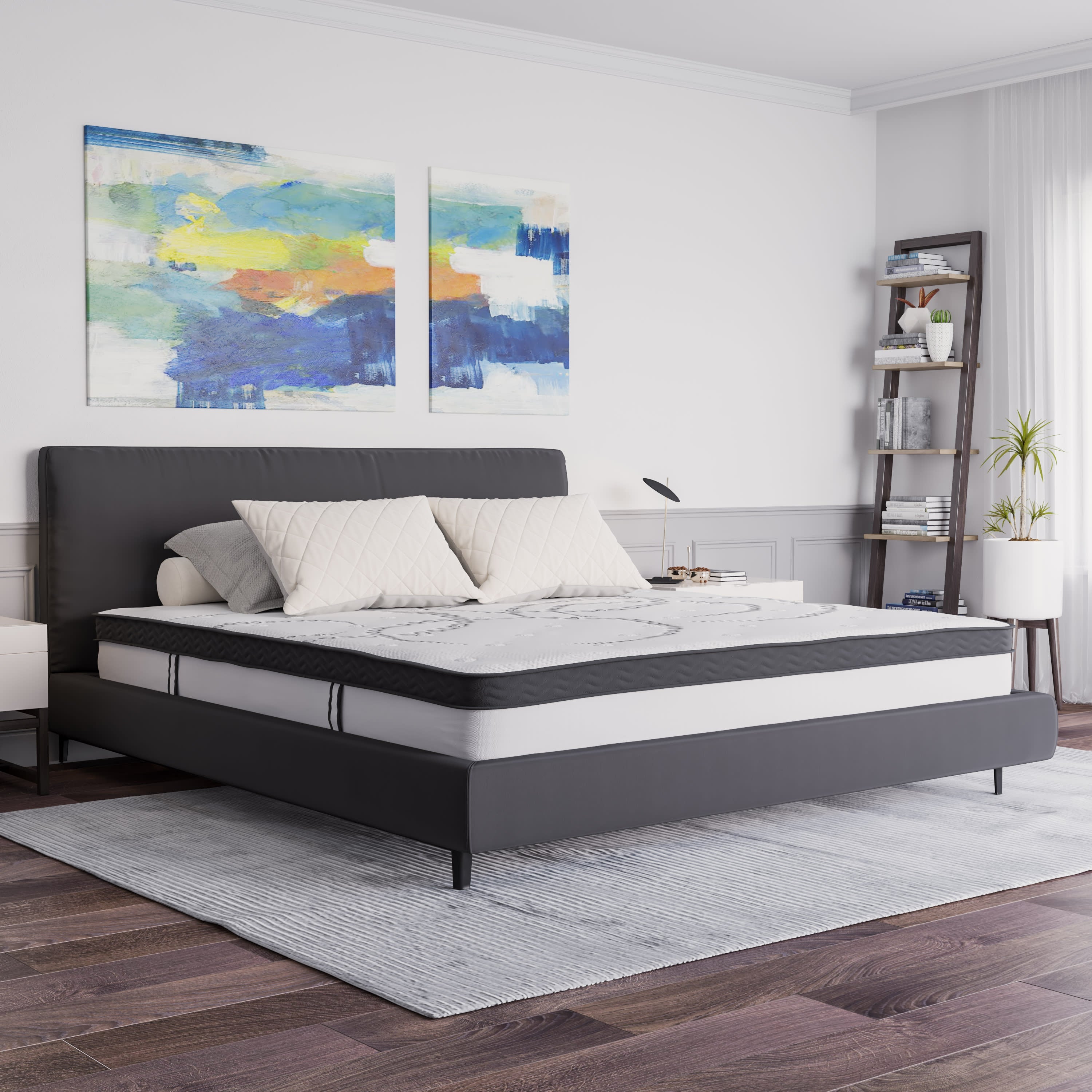 Capri 10-Inch Hybrid Pocket Spring Mattress