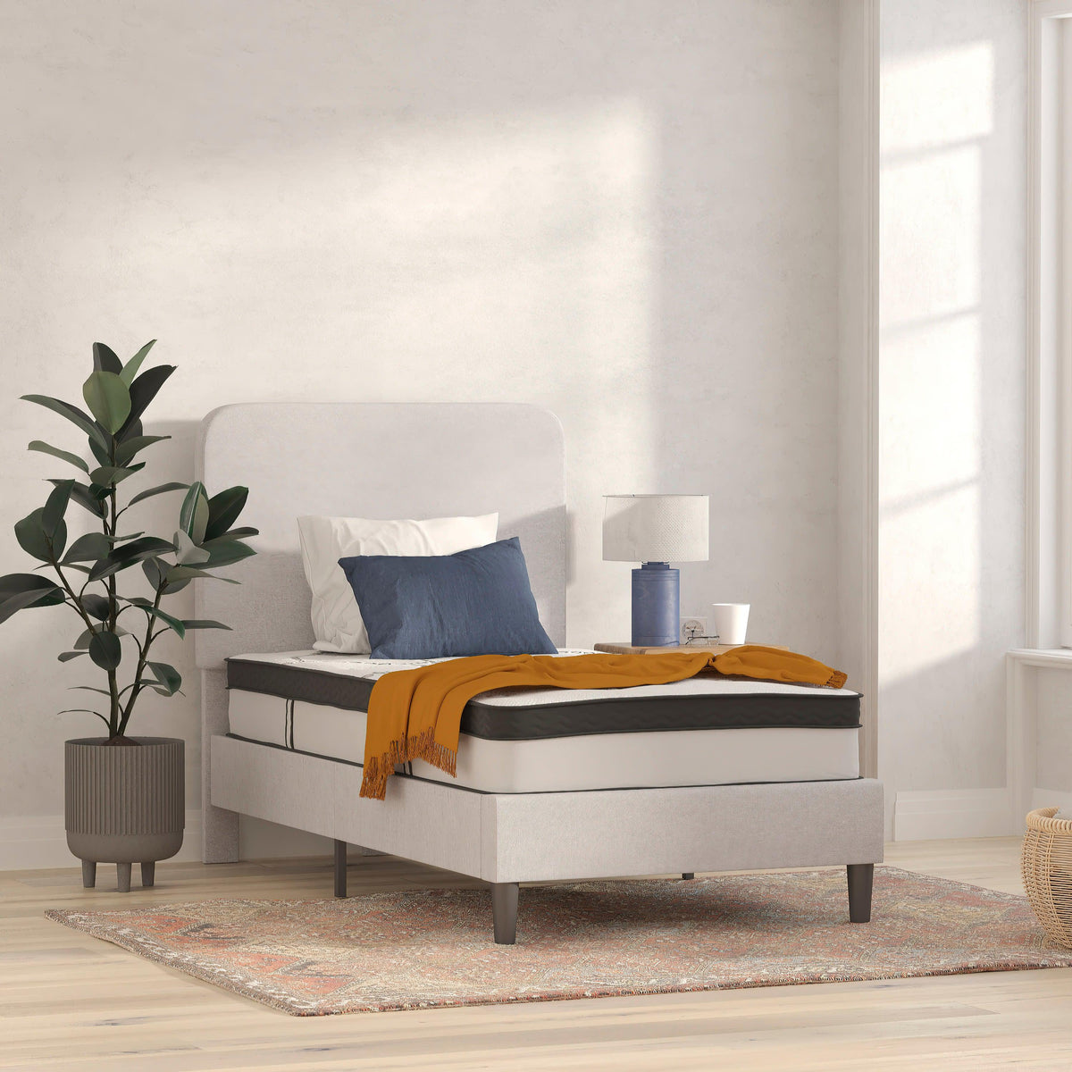 Capri 10-Inch Hybrid Pocket Spring Mattress