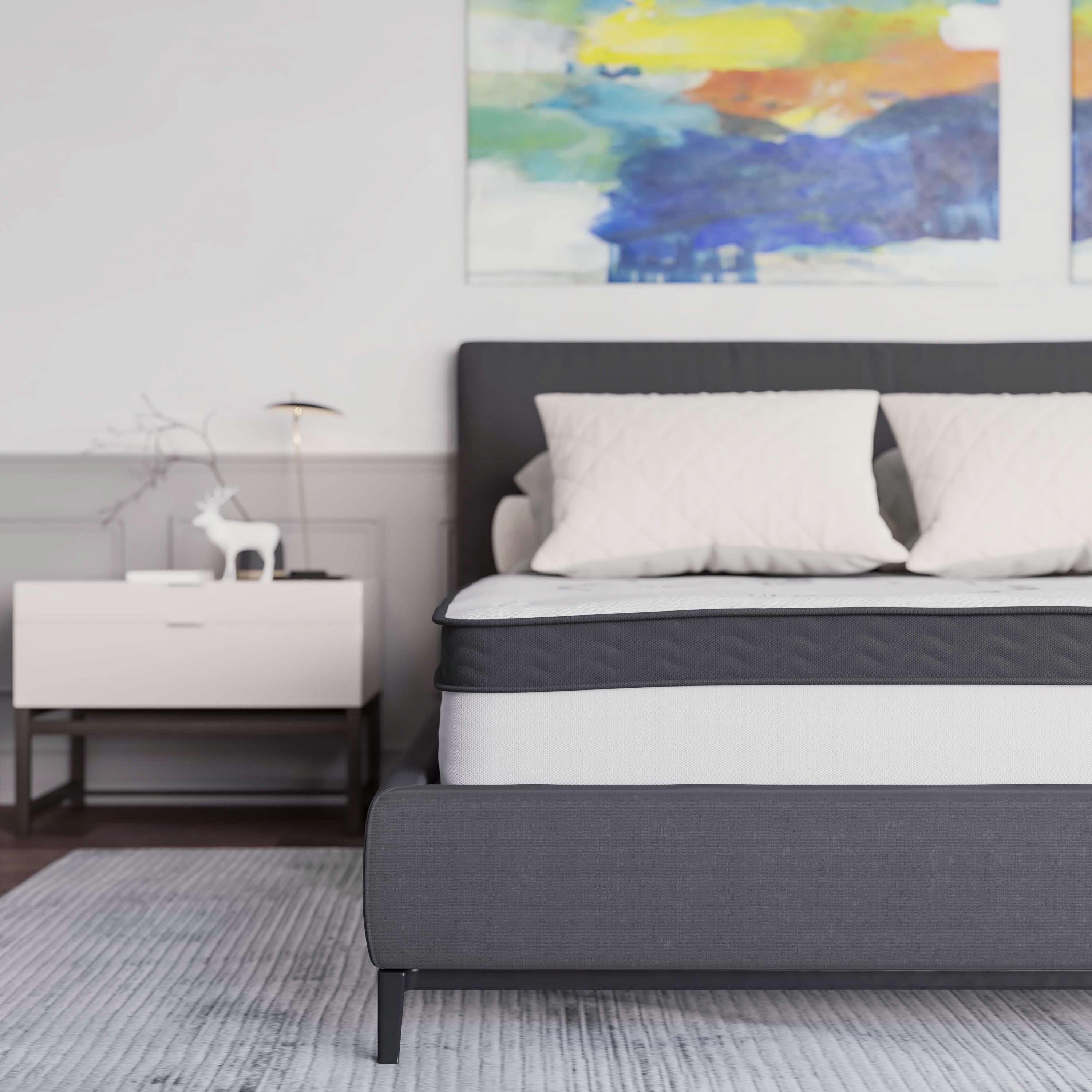 Capri 10-Inch Hybrid Pocket Spring Mattress