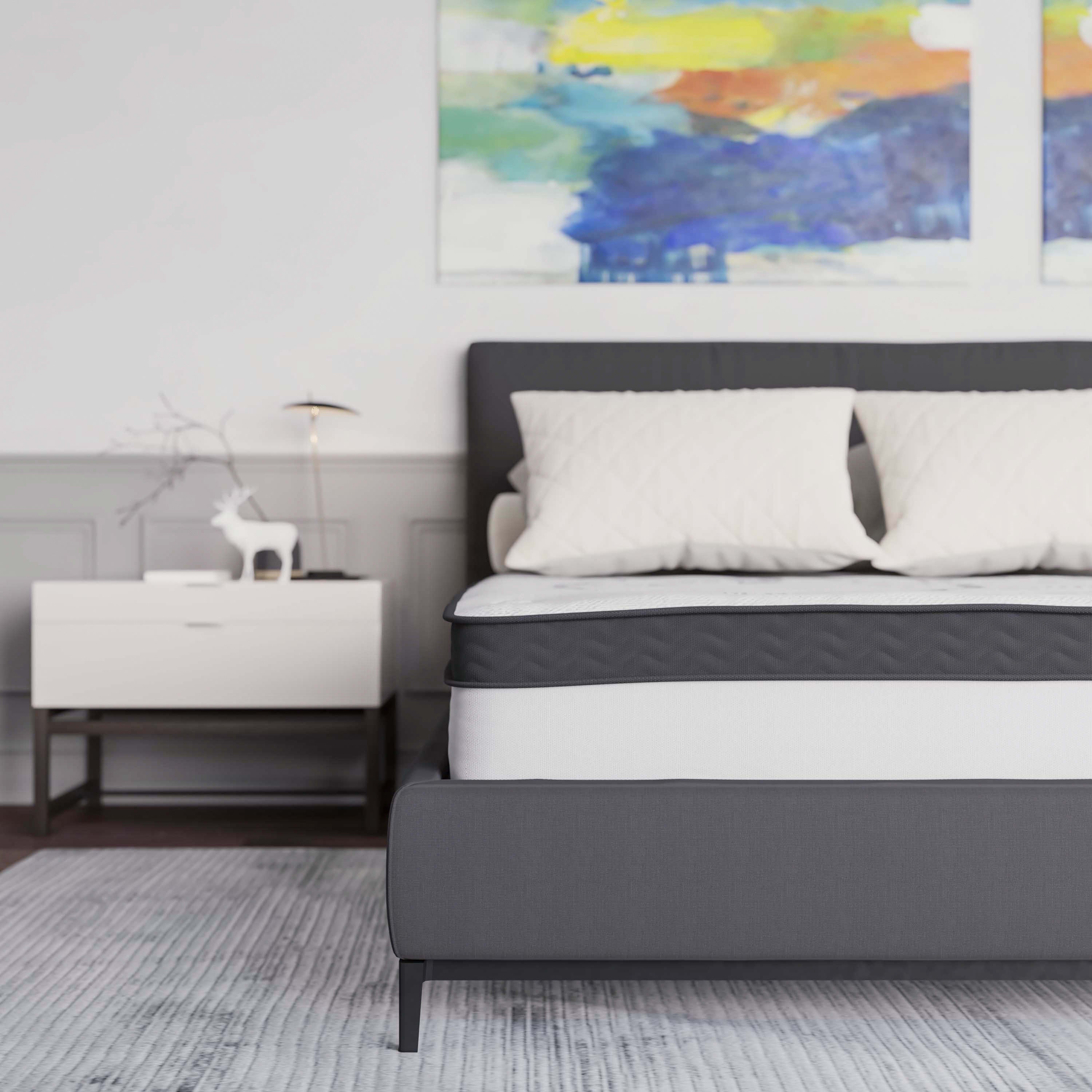 Capri 10-Inch Hybrid Pocket Spring Mattress