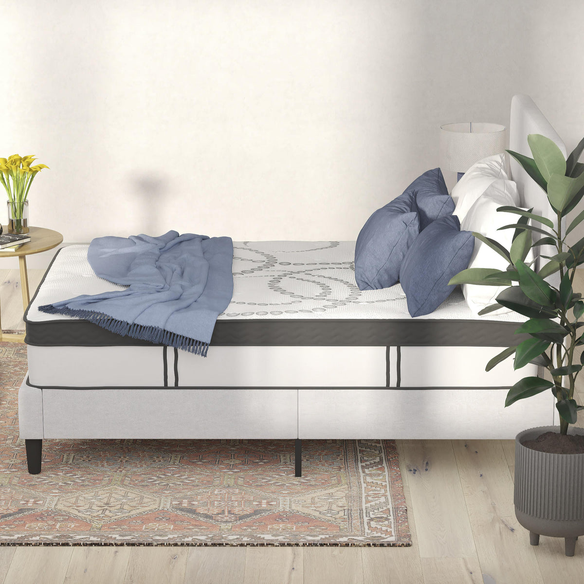 Capri 12-Inch Hybrid Pocket Spring Mattress Twin