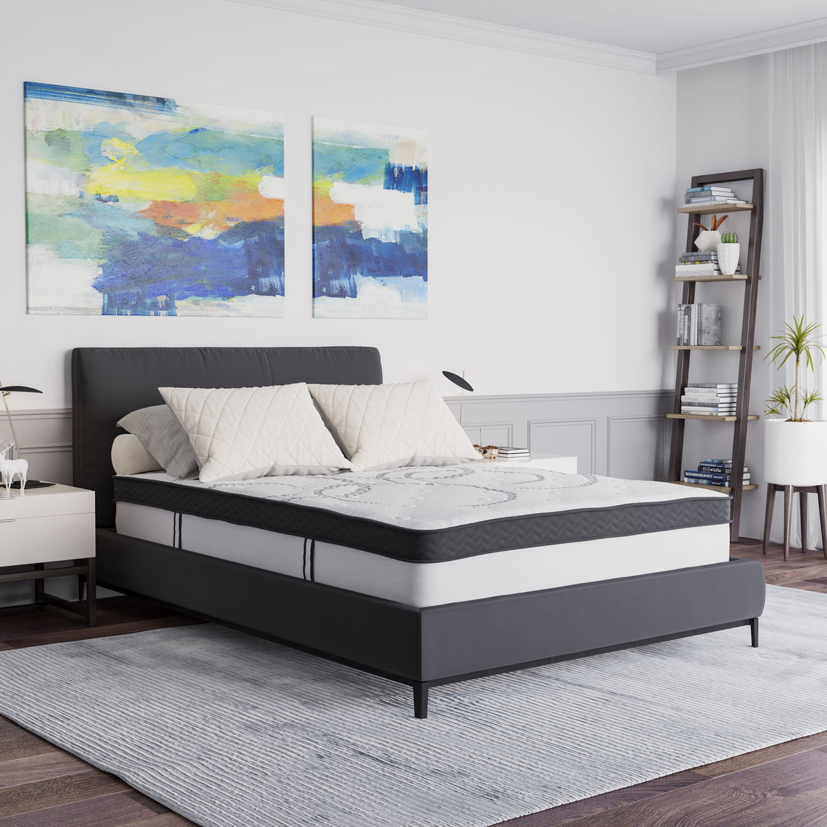 Capri 12-Inch Hybrid Pocket Spring Mattress Twin