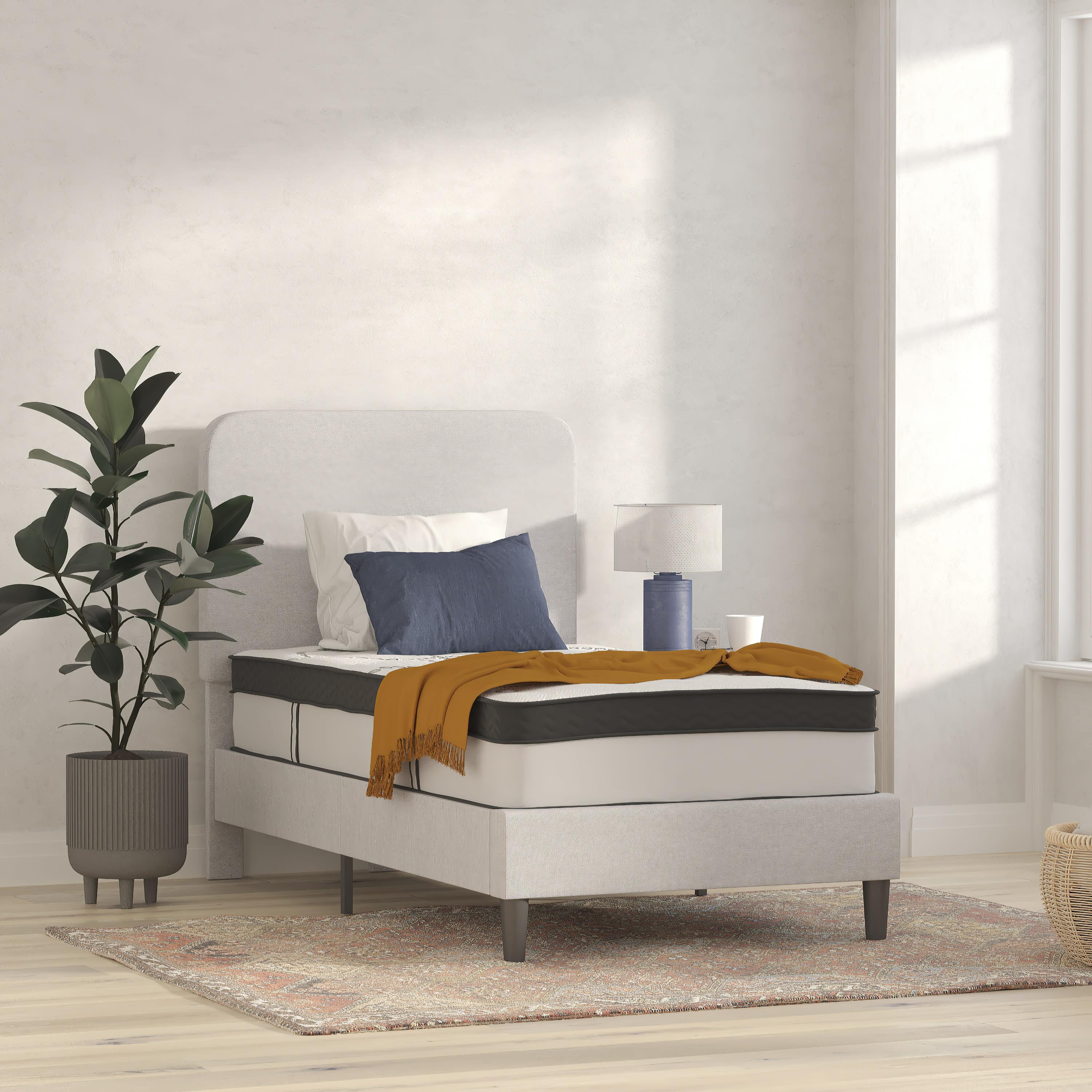 Capri 12-Inch Hybrid Pocket Spring Mattress Twin