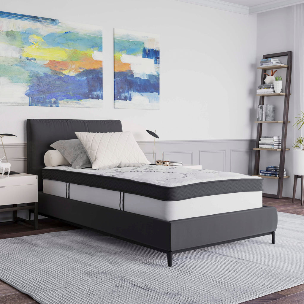 Capri 12-Inch Hybrid Pocket Spring Mattress Twin
