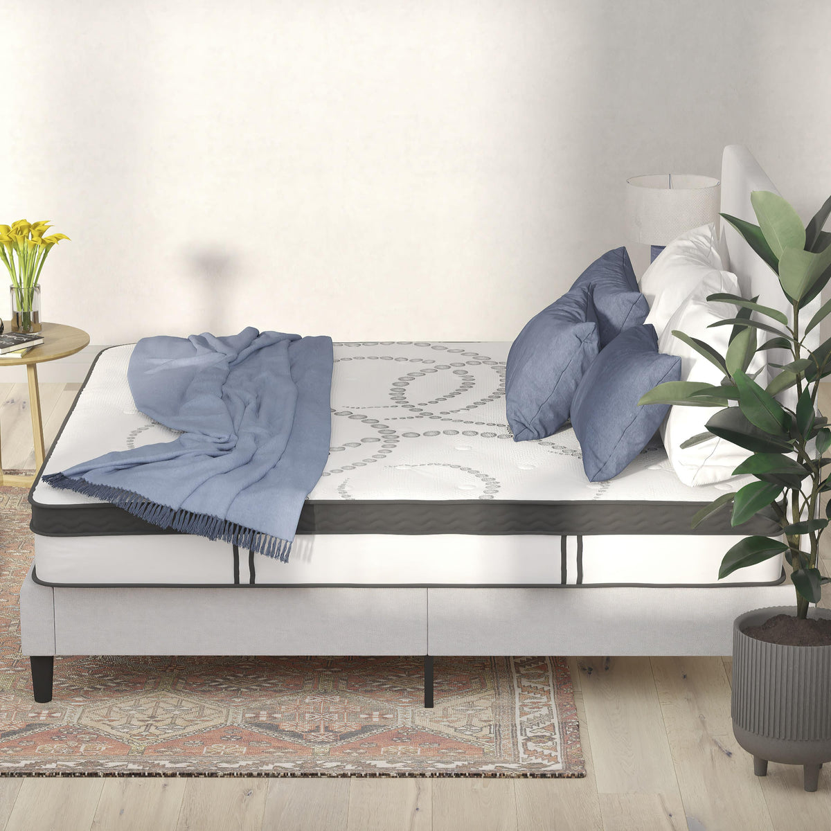 Capri 12-Inch Hybrid Pocket Spring Mattress Twin