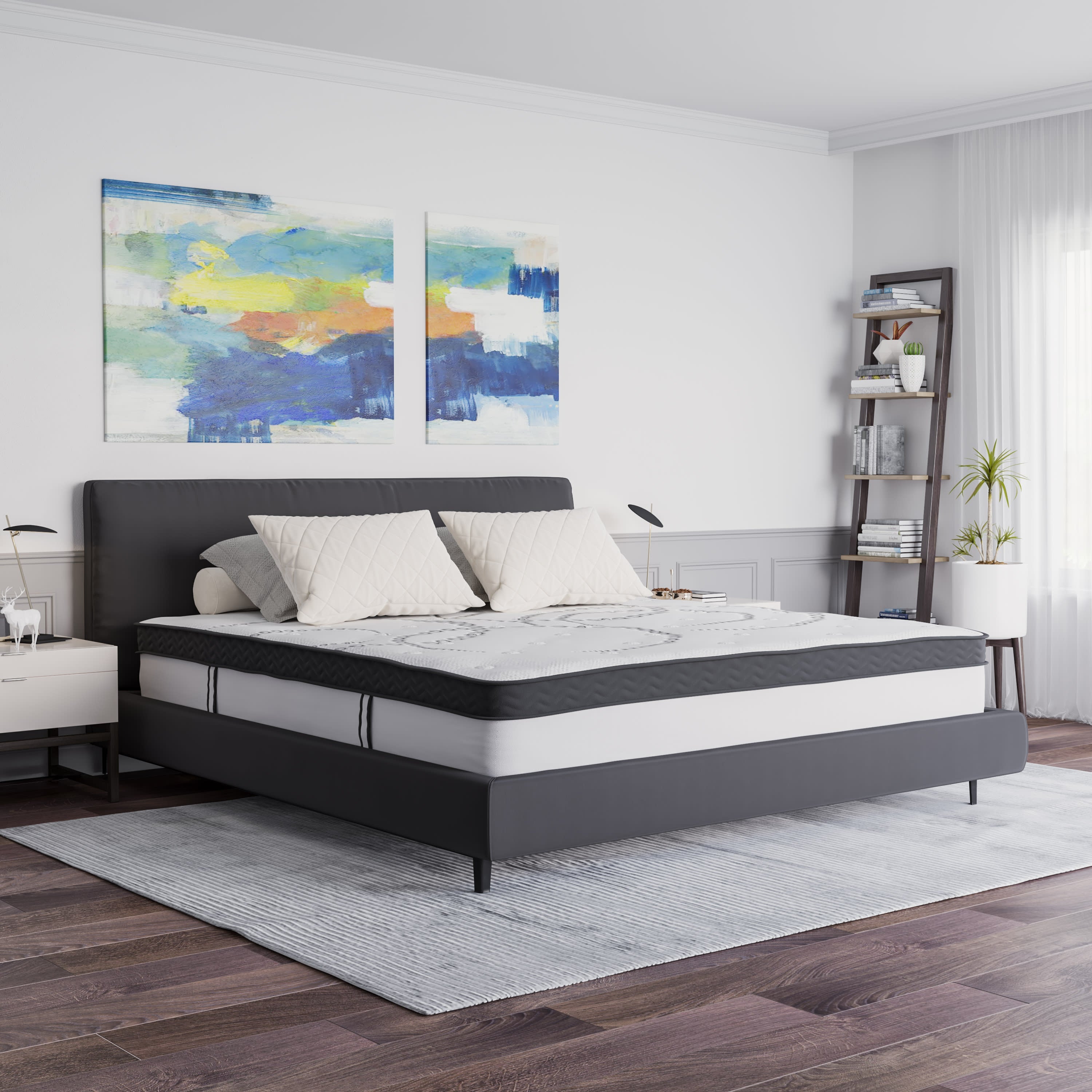 Capri 12-Inch Hybrid Pocket Spring Mattress Twin