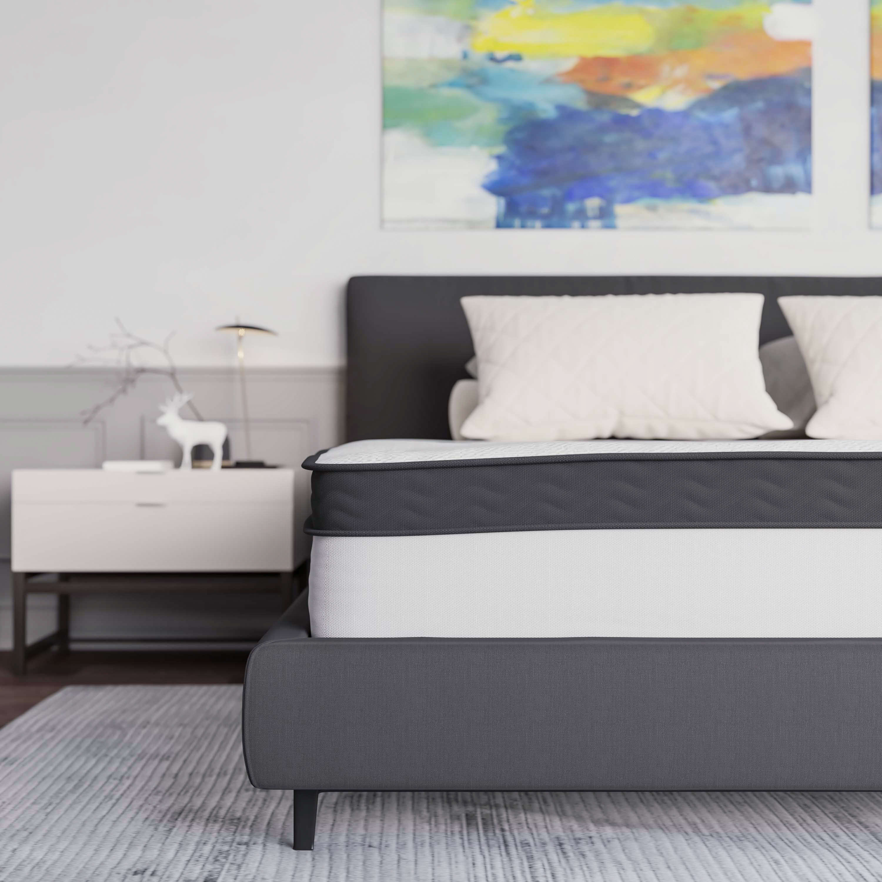 Capri 12-Inch Hybrid Pocket Spring Mattress Twin