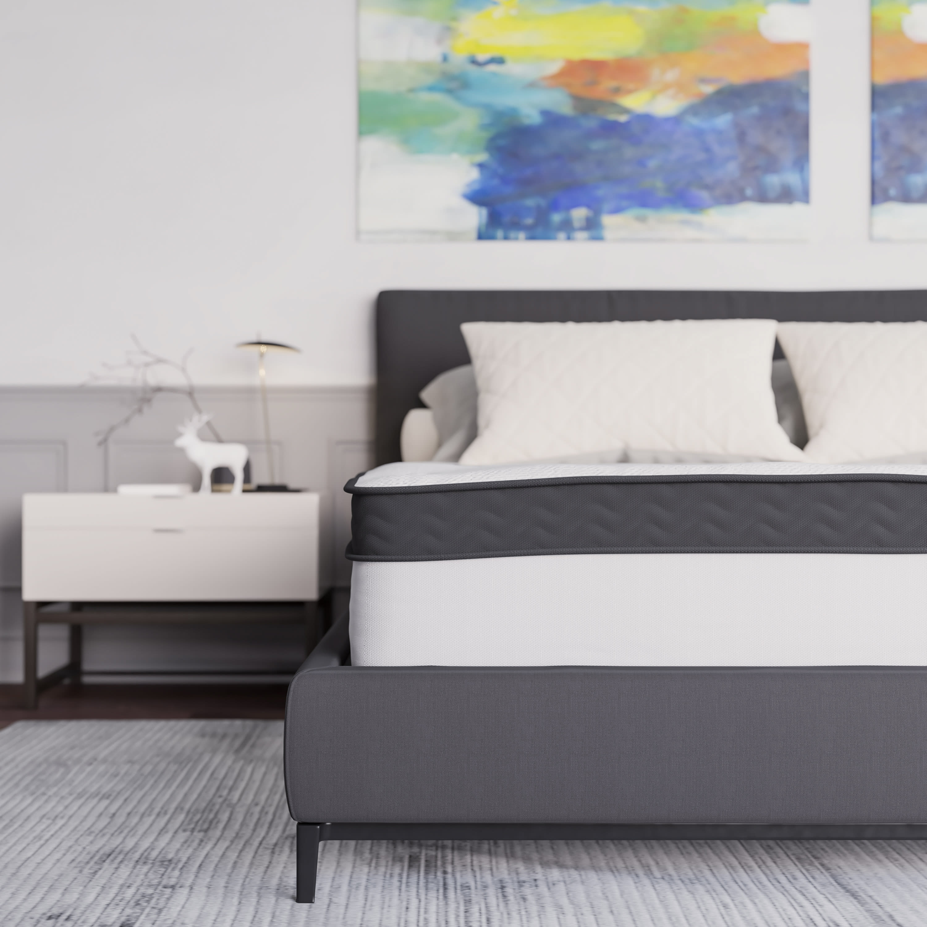 Capri 12-Inch Hybrid Pocket Spring Mattress Twin