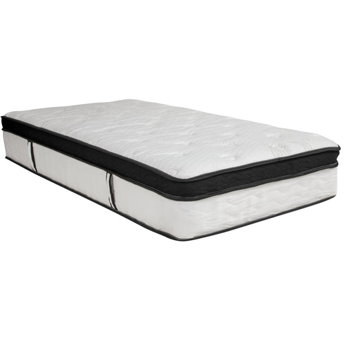 Capri 12-Inch Memory Foam and Pocket Spring Hybrid Mattress