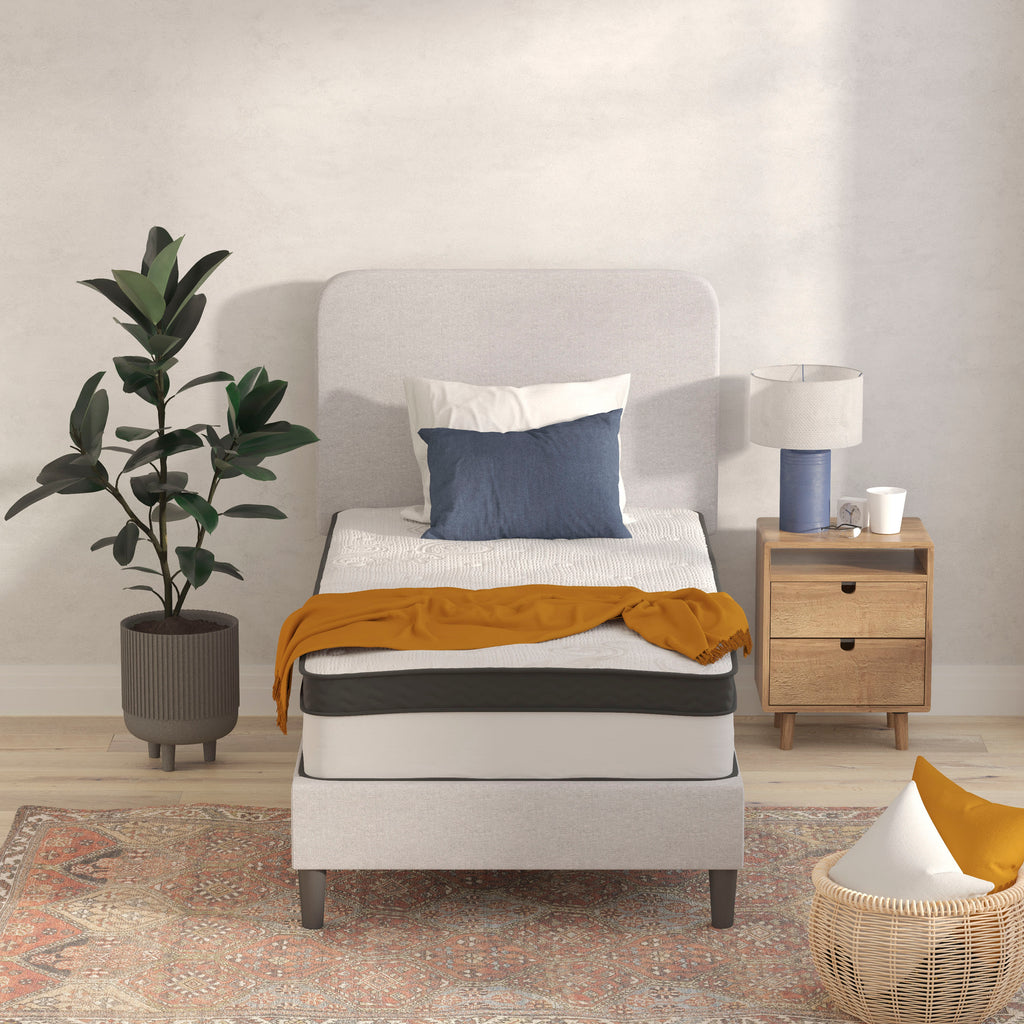 Capri 12-Inch Memory Foam and Pocket Spring Hybrid Mattress