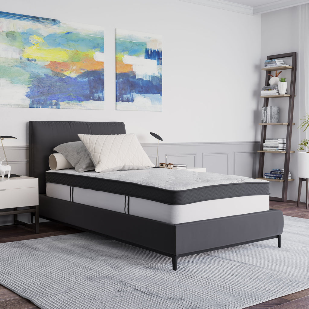 Capri 12-Inch Memory Foam and Pocket Spring Hybrid Mattress