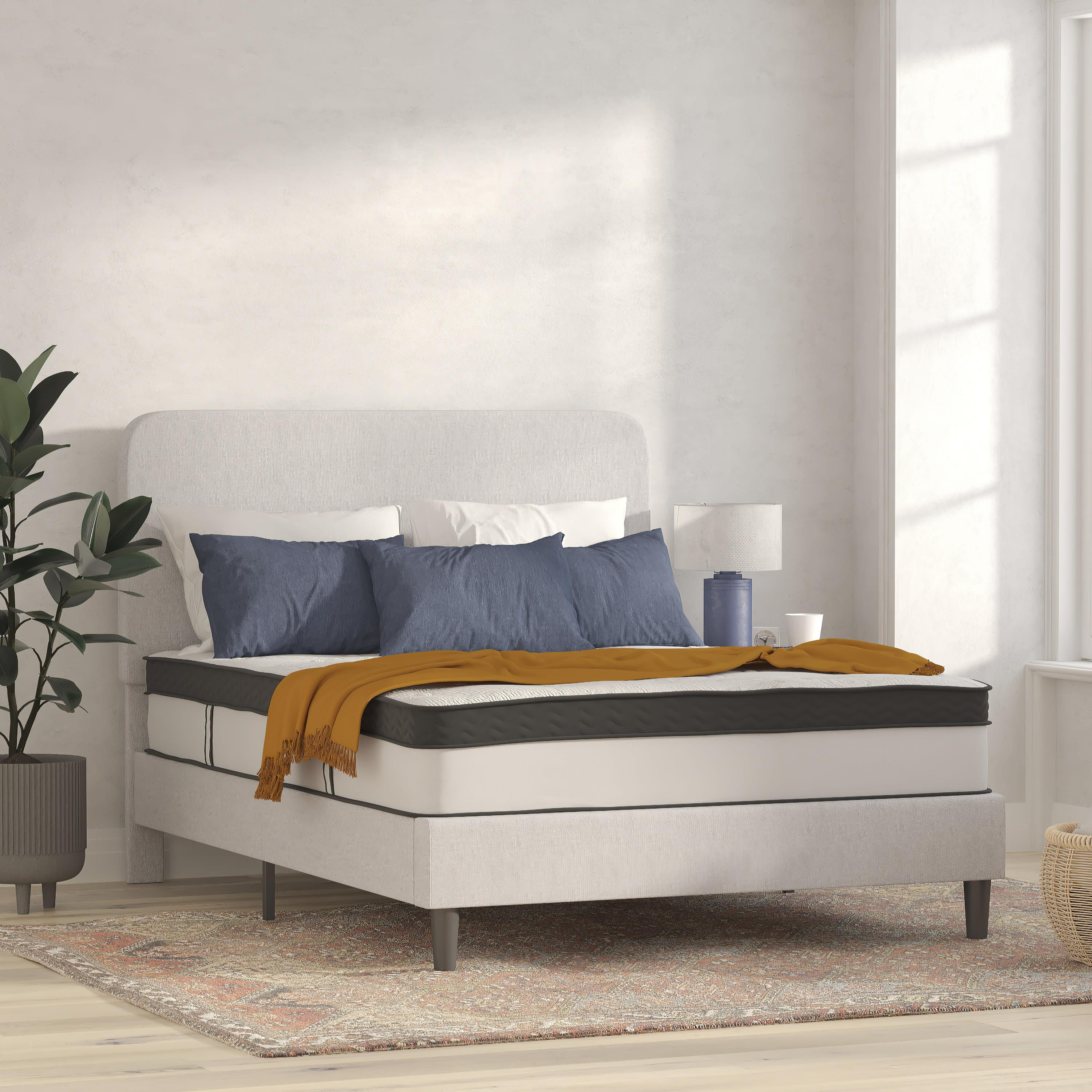 Capri 12-Inch Memory Foam and Pocket Spring Hybrid Mattress