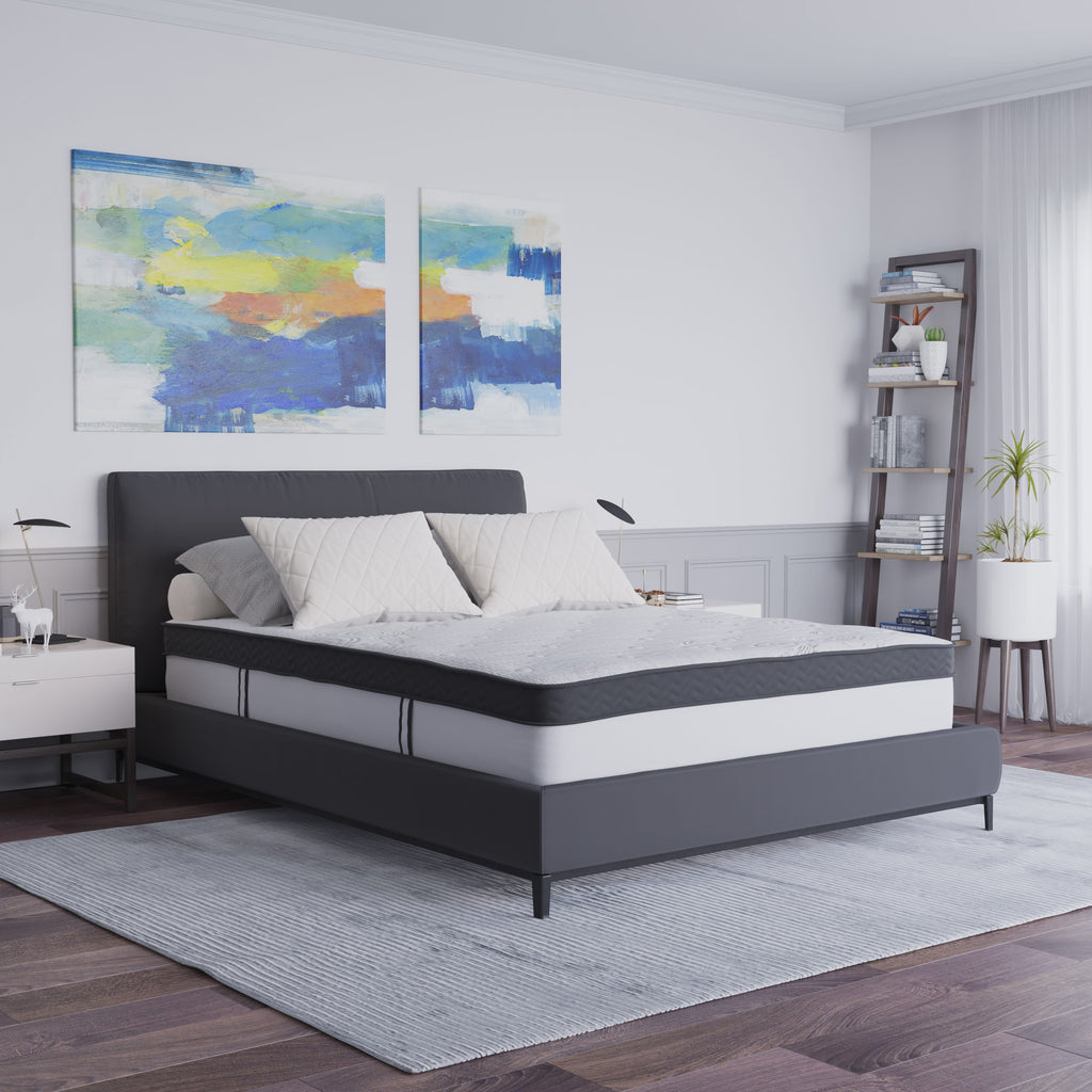Capri 12-Inch Memory Foam and Pocket Spring Hybrid Mattress