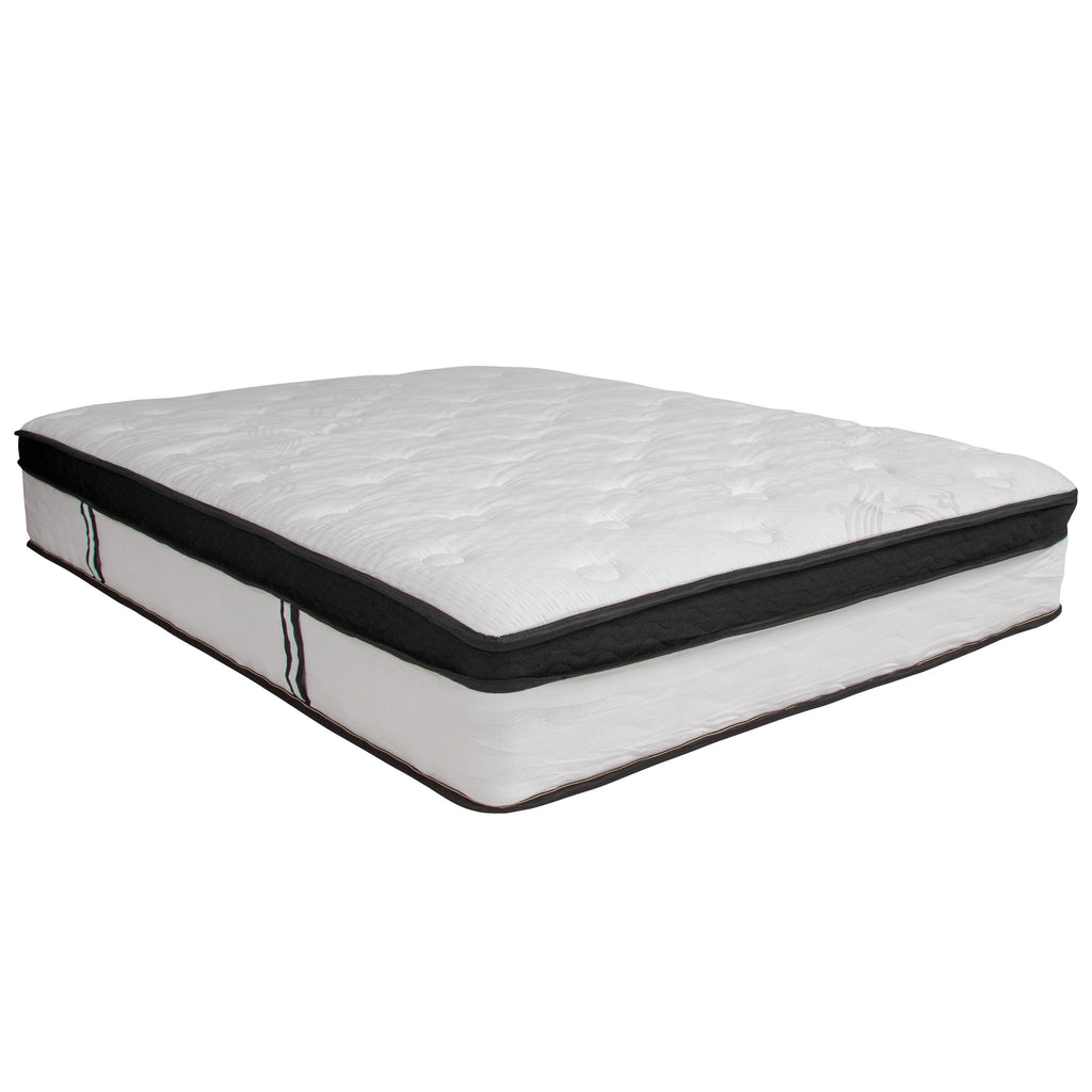 Capri 12-Inch Memory Foam and Pocket Spring Hybrid Mattress