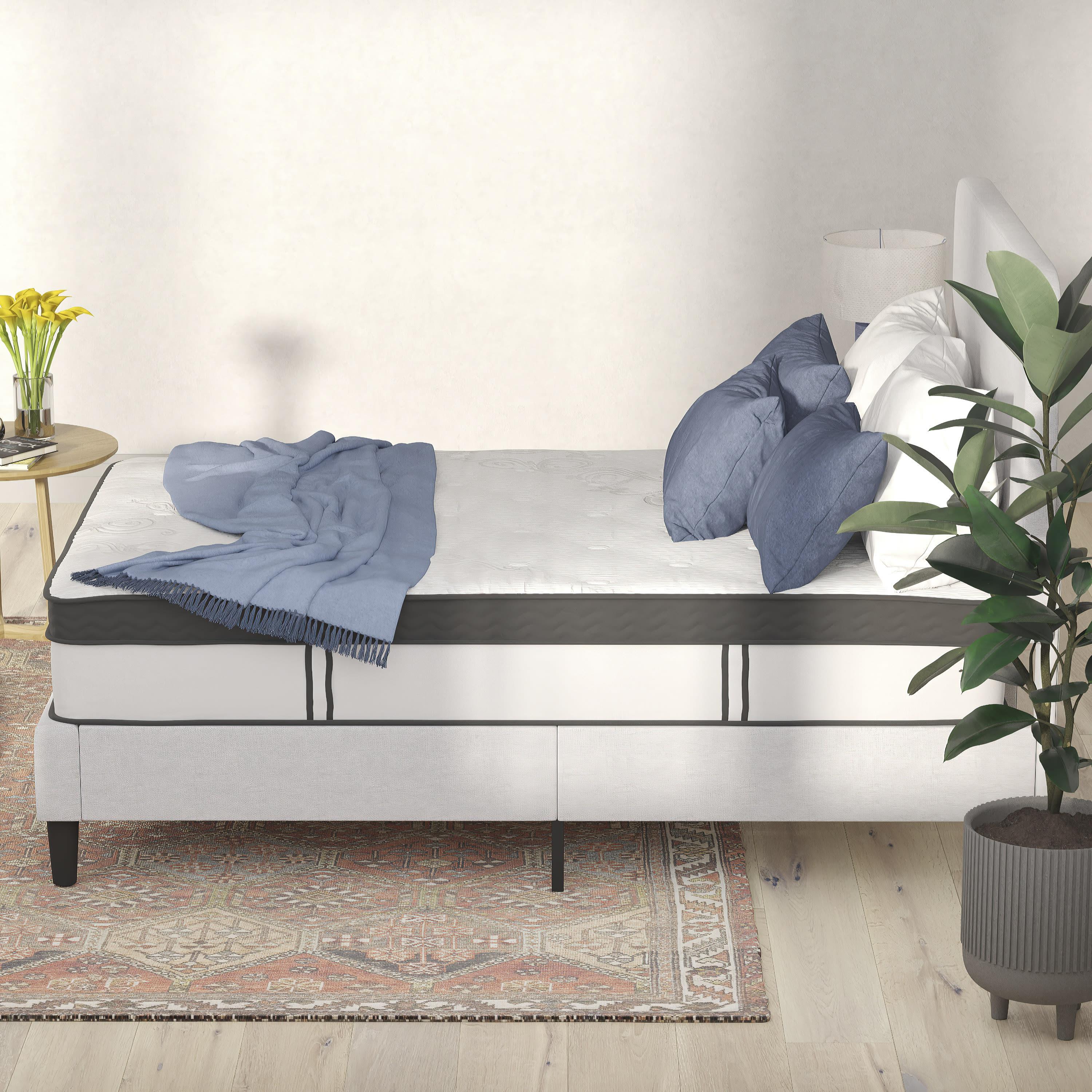 Capri 12-Inch Memory Foam and Pocket Spring Hybrid Mattress