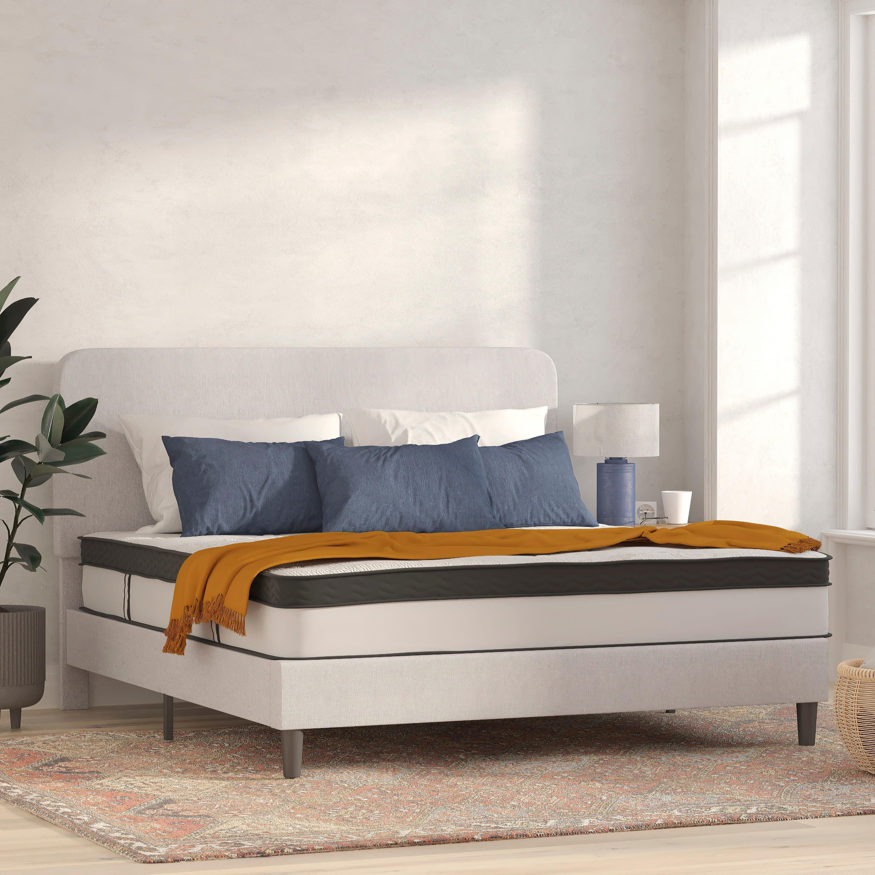 Capri 12-Inch Memory Foam and Pocket Spring Hybrid Mattress