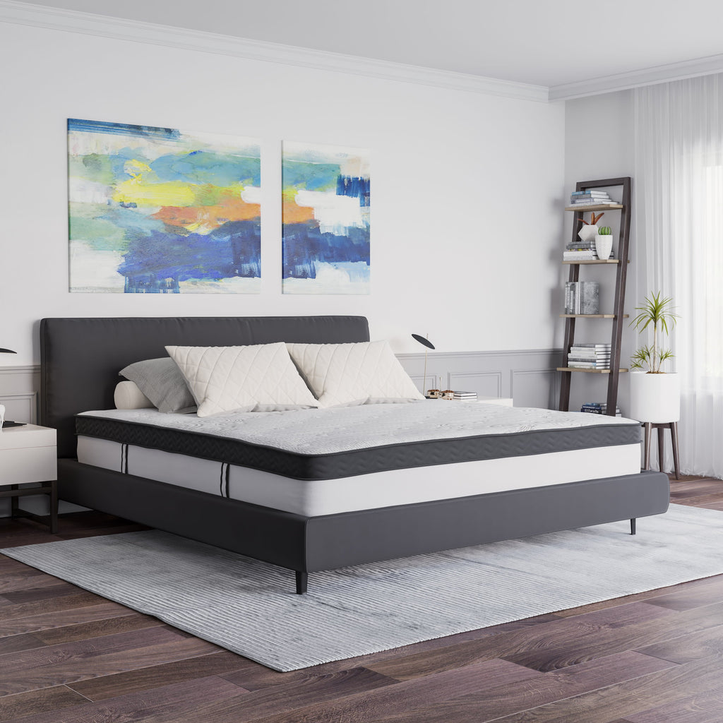 Capri 12-Inch Memory Foam and Pocket Spring Hybrid Mattress