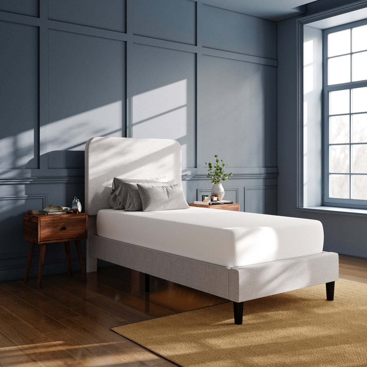 Cloud Green Tea Cooling Gel 10-Inch 3-Layer Memory Foam Mattress