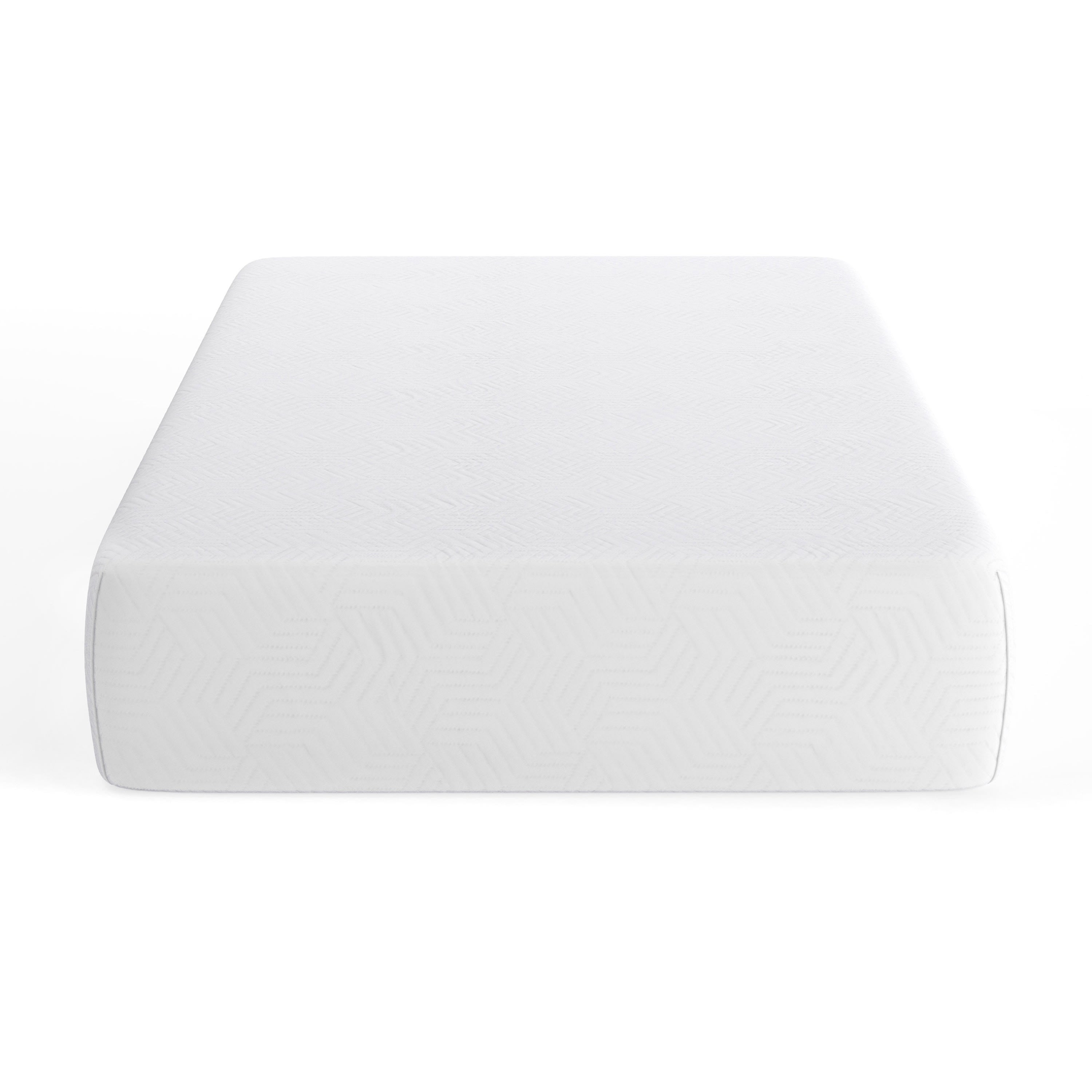 Cloud Green Tea Cooling Gel 10-Inch 3-Layer Memory Foam Mattress