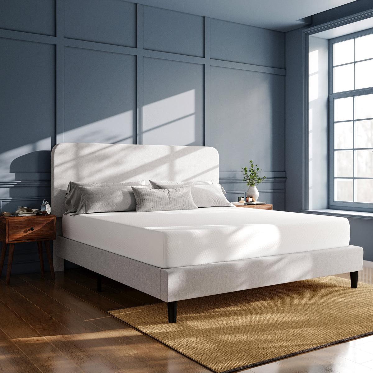 Cloud Green Tea Cooling Gel 10-Inch 3-Layer Memory Foam Mattress