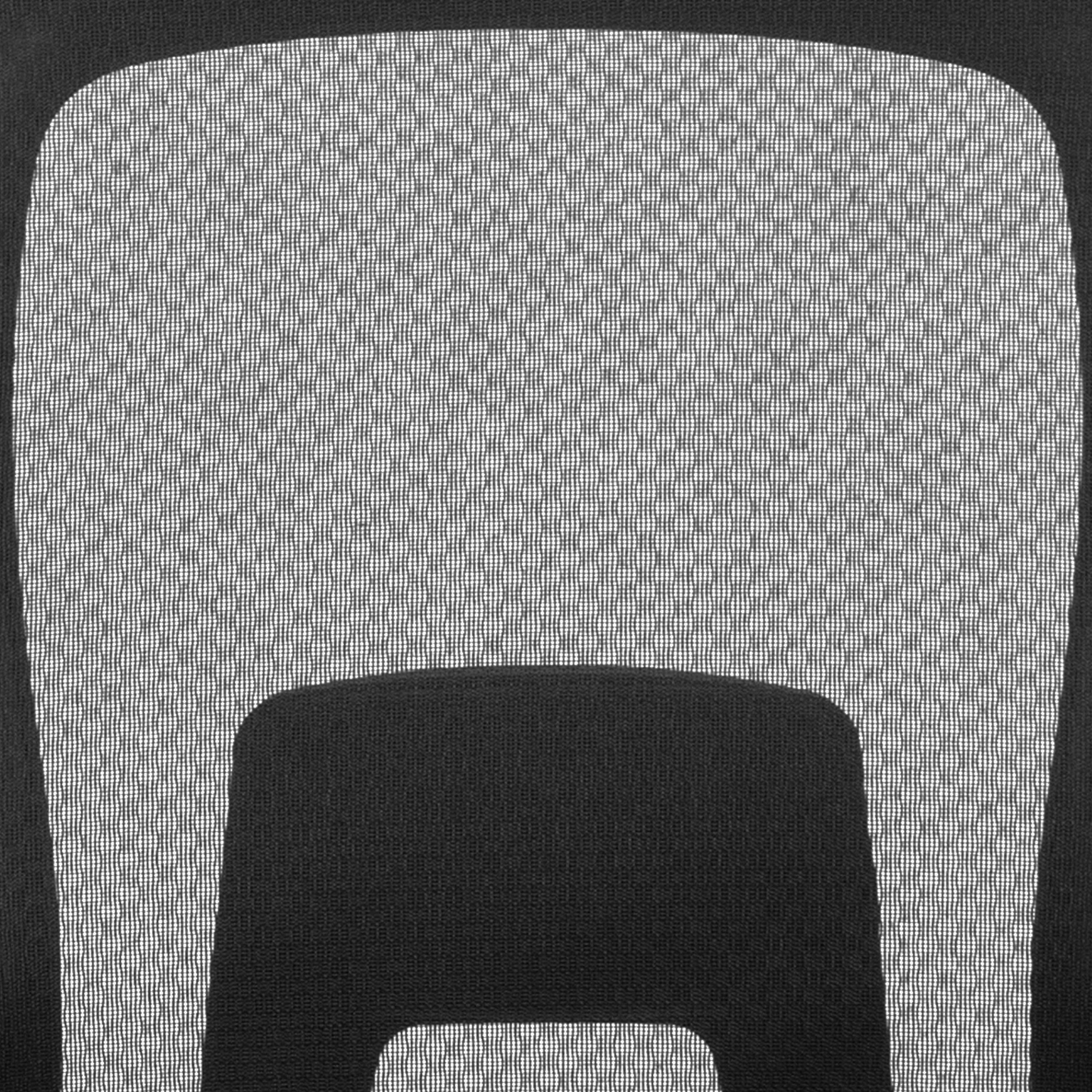 FLASH Hercules Series Big & Tall Mesh Executive Swivel Ergonomic Office Chair 500 lb Black LeatherSoft