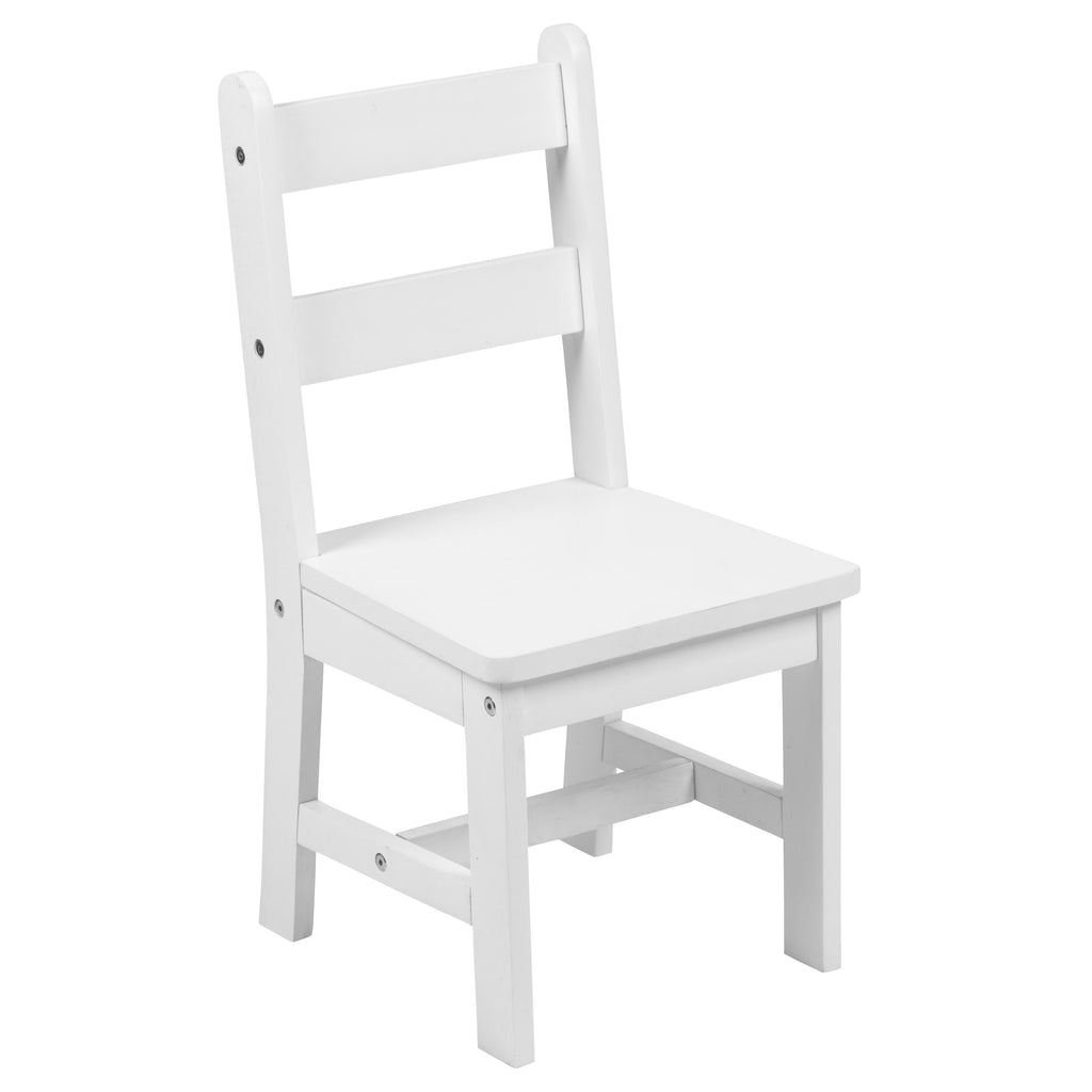FLASH Kids Solid Hardwood Table and Chair Set 3 Piece