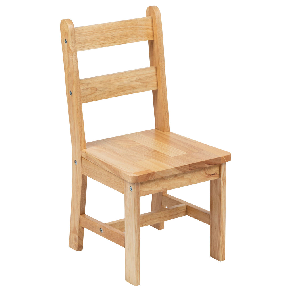 FLASH Kids Solid Hardwood Table and Chair Set 3 Piece