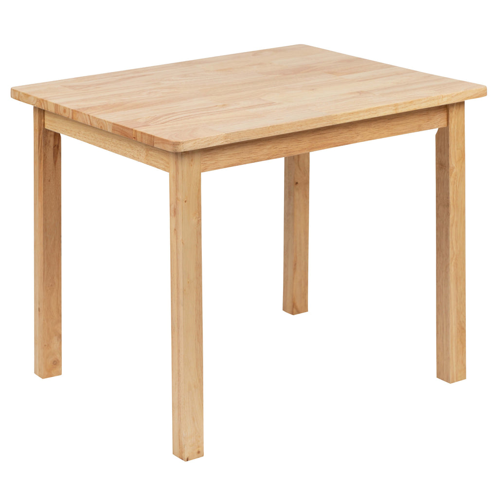FLASH Kids Solid Hardwood Table and Chair Set 3 Piece
